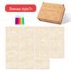 Wooden Painting & Drawing Set for Kids: Kindergarten & Primary School Beginner Art Kit