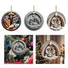 Nativity Hanging Decorations Xmas Accessories Christmas Hanging Pendant for Living Room Door Cabinet Office Housewarming