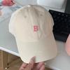 Women's Spring and Summer Tide Letter Baseball Cap Korean Version with Small Adjustable Solid Color Versatile Sun Protection Baseball Cap