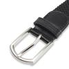 Elastic Nylon Unisex Casual Knitted Pin Buckle Jeans Belt Woven Canvas Elastic Expandable Stretch Waistband For Women Men Girdle