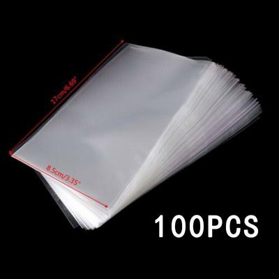 Münzbeutel Etui 100 Stück 80x170mm Aufbewahrung Papiergeld Album Umschläge.Kunststoff-Klar