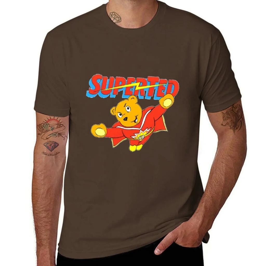 Super Ted Tshirt Vintage Anime Shirt Sports Fans Unisexs T Shirt