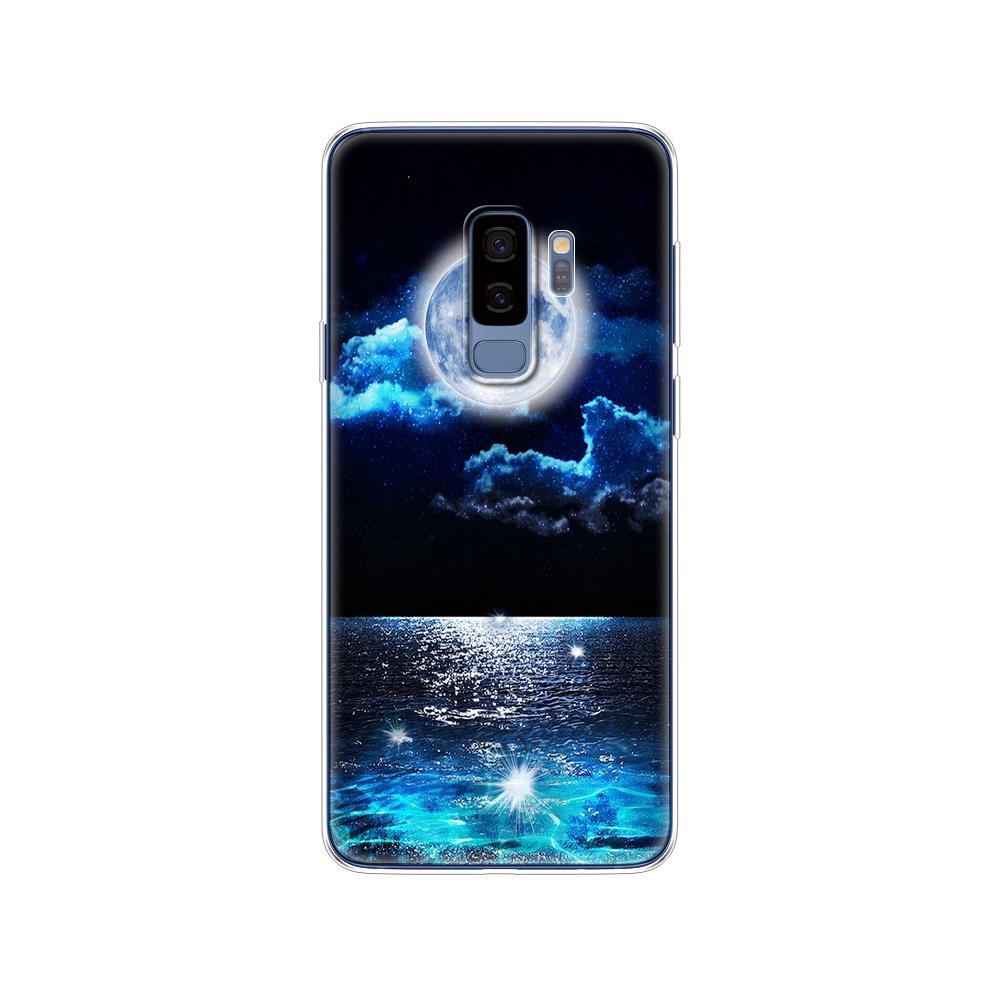 Měkké silikonové pouzdro TPU Pro Samsung Galaxy S9/S9 PLUS Kryt Pouzdro pro Samsung S9/S9 plus Ochranný kryt telefonu