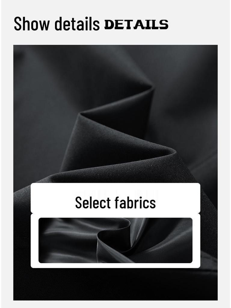 Men's 2025 Spring/Autumn Windproof Waterproof Hooded Jacket: Trendy, Loose-Fit Workwear Outerwear