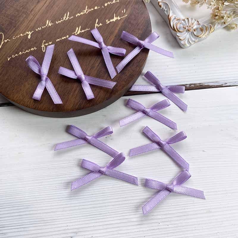 Adorno de Encaje con Lazos de Cinta de 0,3 cm para Accesorios de Ropa Lolita