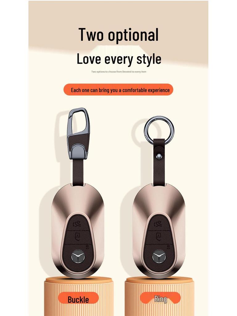 Mercedes-Benz Key Case for 23 Models: New C-Class (C200L/C260L) & S-Class (S400L/S450L/e300)