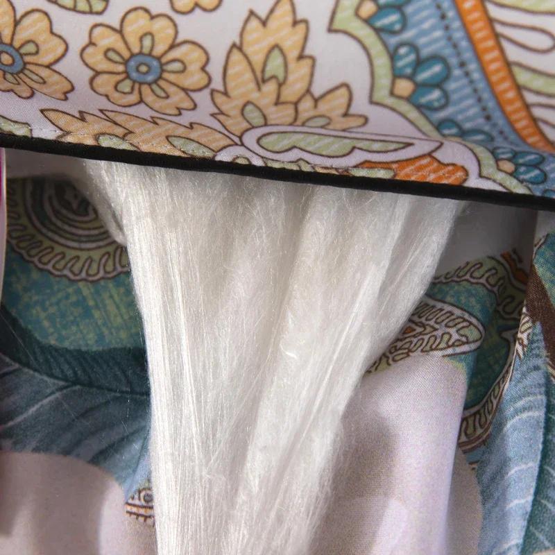 All Season Queen Size Bed Comforter Cooling Down Alternative Quilted Duvet Insert with Corner Tabs Winter Warm Machine Washable