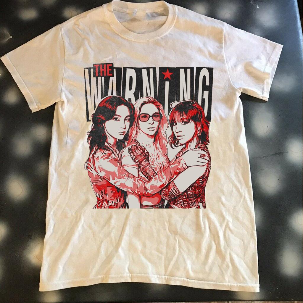 The Warning Monterrey 2025 Album Cover T Shirt Size S-5XL Cotton White Unisex T-Shirt