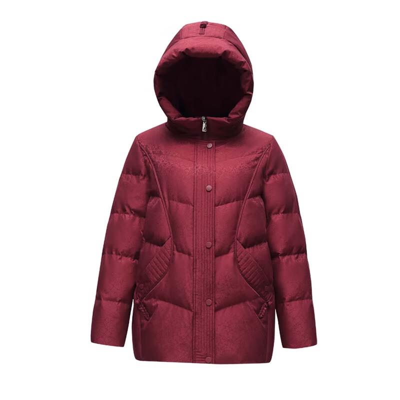 XueZhongFei Women's Hooded Down Jacket X40144414F