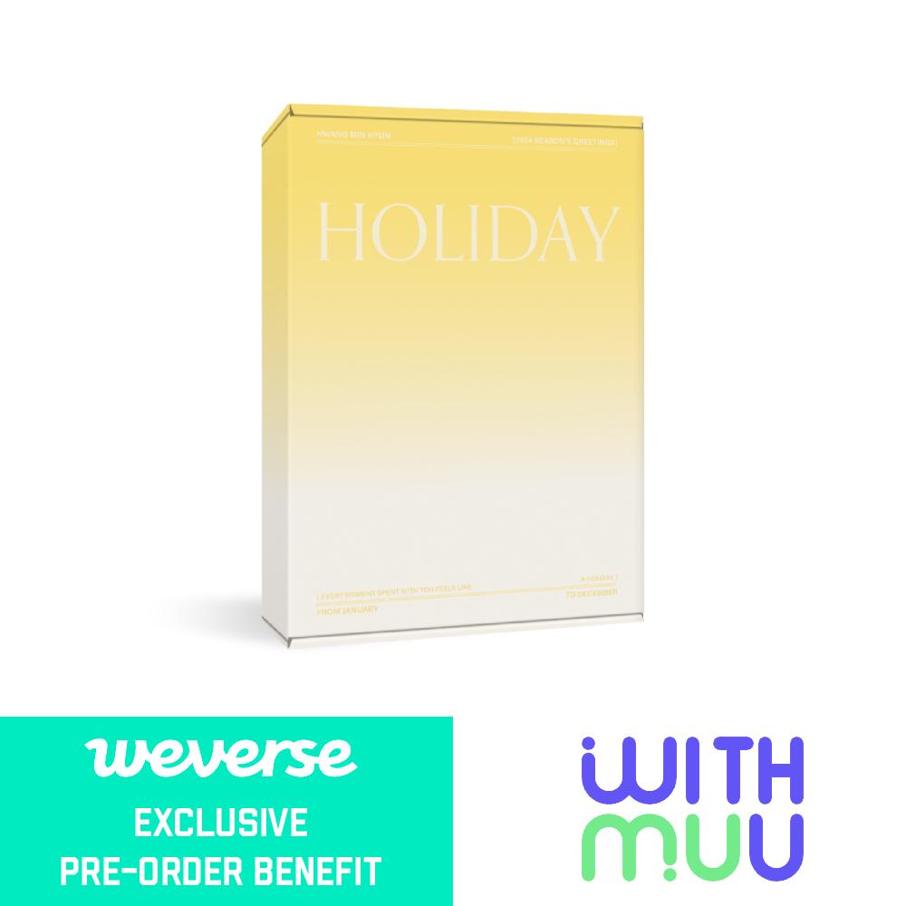 

Оформите предзаказ ХВАН МИН ХЕН 2024 Season's Greetings HOLIDAY + POB