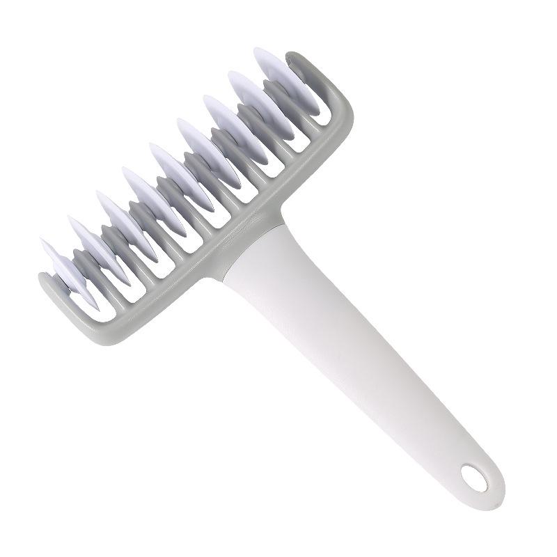 PP Rolling Pin Needle & Pizza Cutter: Creative Noodle & Flower Perforator, Roller Knife, and Baking Tool