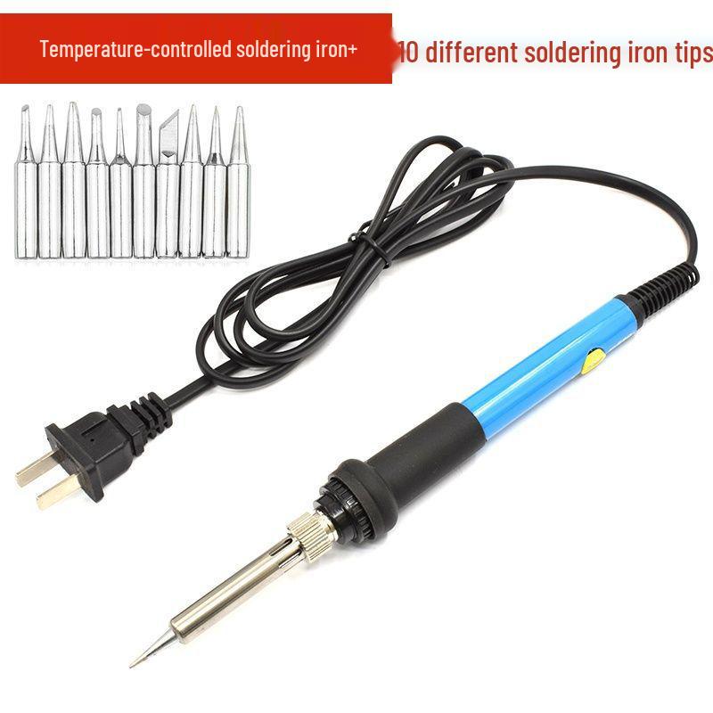 Cross-border 60W Adjustable Temperature Electric Soldering Iron Kit for Soldering and Pyrography