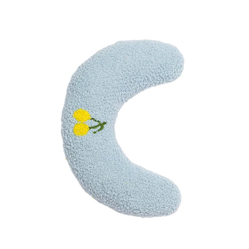 Pet Crescent Pillow U-shaped Pillow Protects Cervical Neck Deep Sleep Soft and Fluffy Pet Comfort Toy Cat Pillow Pet Pillow