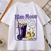 Camiseta Blue Moon Over Brooklyn Rivalidade Aquecida Camiseta Smoothie de Banana Extra Unisex Algodão Manga Curta Camisetas Casuais