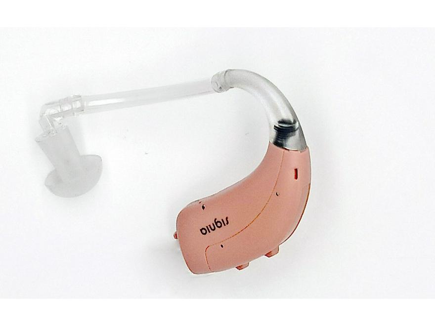 Signia Red Lotus FunP Hearing Aids: Behind-the-Ear for Severe Hearing Loss, Ideal for the Elderly.