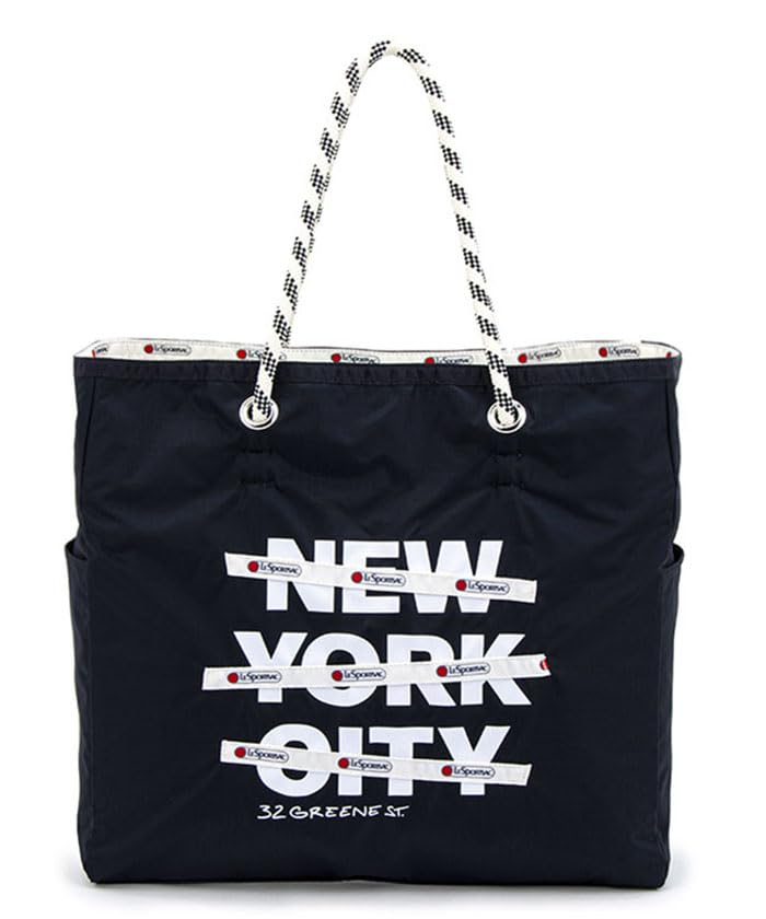 

Official Tote Bag LARGE 2 WAY 2 Way Deep Sea Blue Soho [LeSportsac] TOTE/1113 Women s