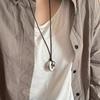 Multifuntional Long Chain Necklace Wine Bottle Pendant Necklace Alloy Texture Suitable for Everyday Wear and Parties