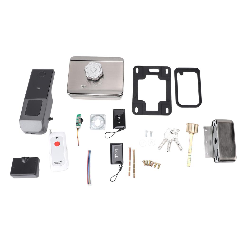 Smart Lock Professional Safety Waterproof Fingerprint Semiconductor Biometric Technology APP Smart Deadbolt Lock for