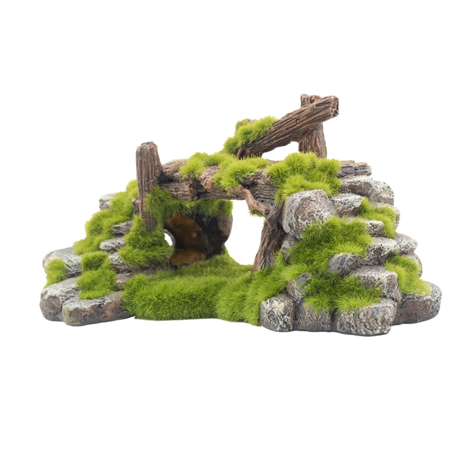 

Archnote Аквариум Рыба Аквариум Объект Фигурка Мох Коряга Камень Укрытие Медака Золотая рыбка Креветка Макет Украшение зелёный