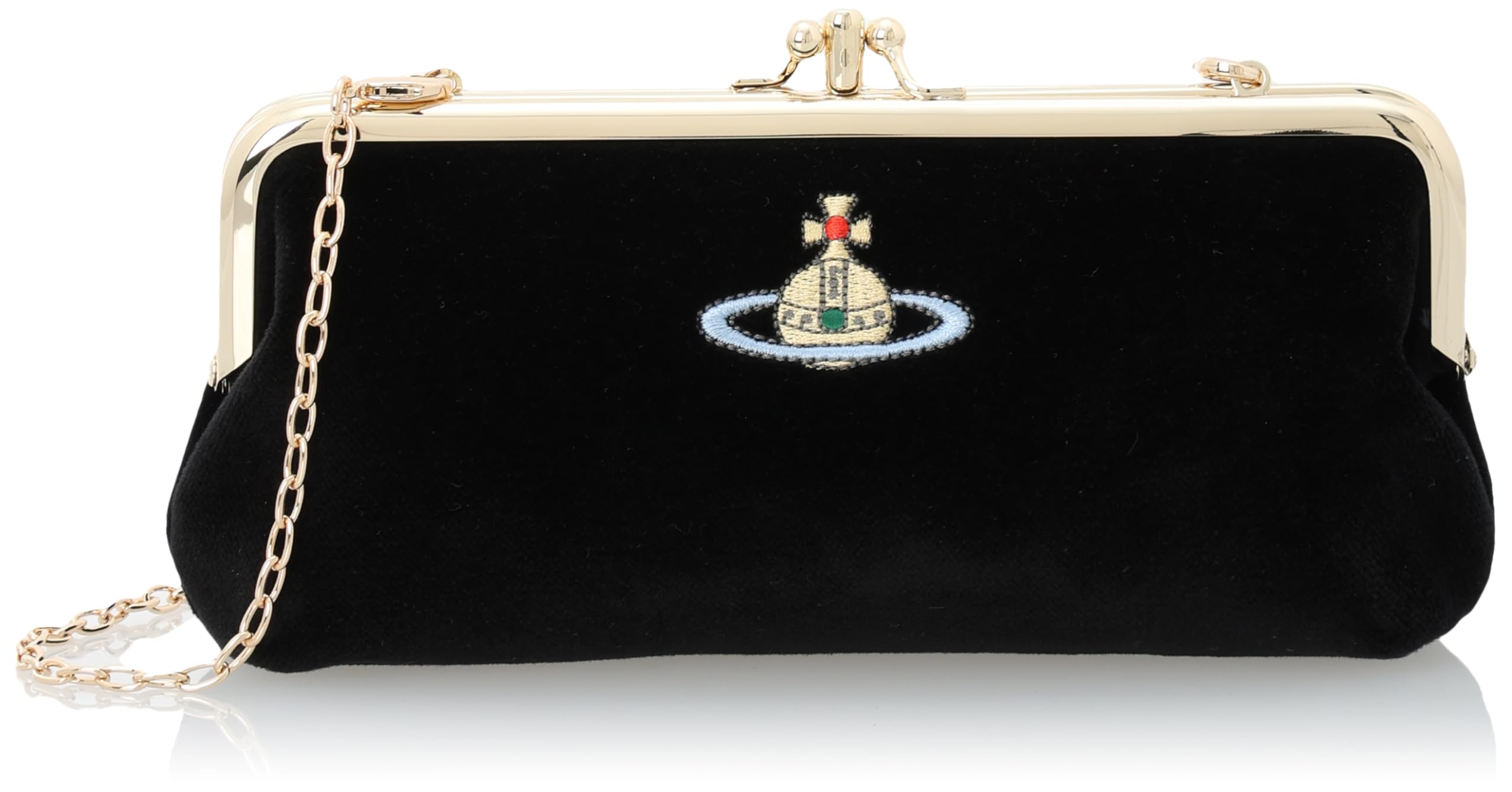 

Сумка через плече 52020044 EMBROIDERED ORB BLACK [Vivienne Westwood] Жіноча [Артикул]