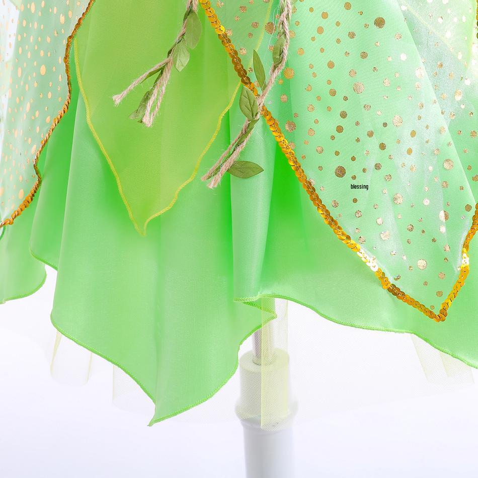 Doraemon Green Fairy Dress for Children - Costume for Halloween & Christmas
