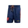 adidas Spain 1996 Home Shorts Soccer Ball Shorts Men's Dark Indigo (Unisex) Soccer Bottoms IT7755
