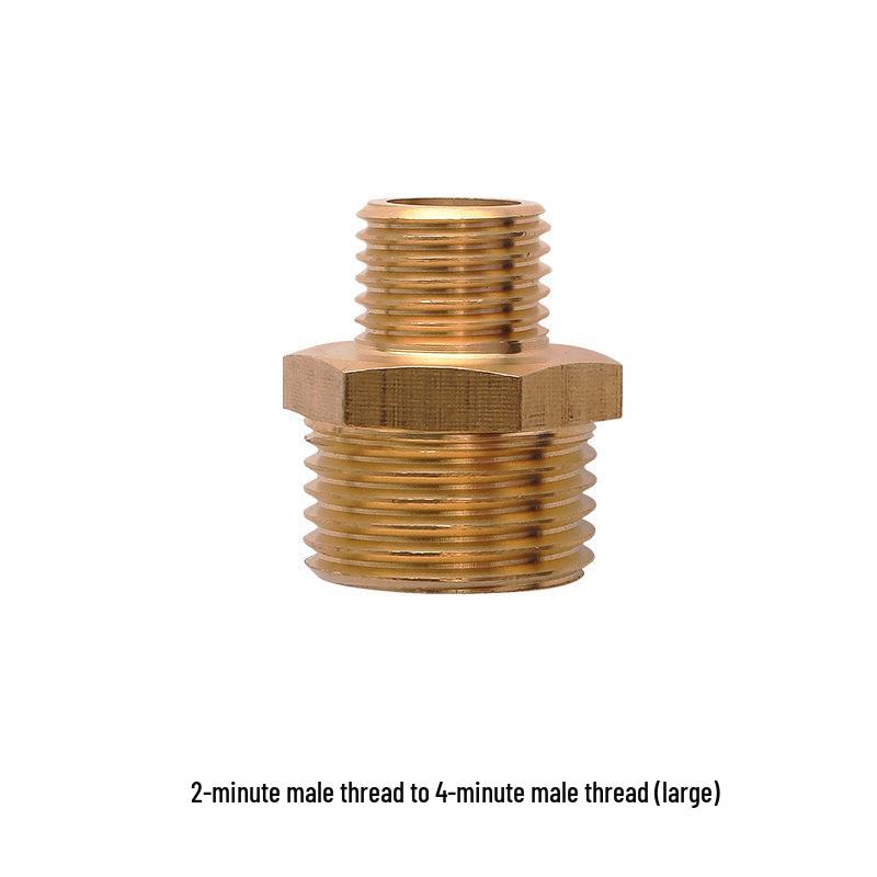 All-Copper Thickened Reducing Joints: Conversion Threads from 1-inch To 6-inch.