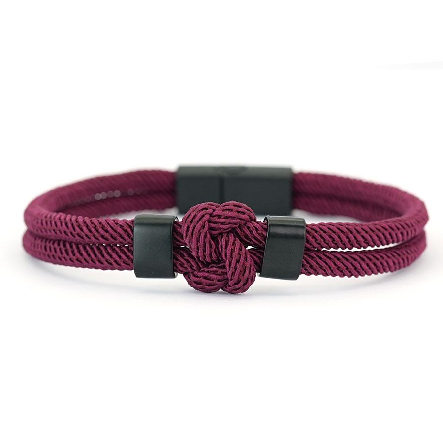 Creative Cord Bracelet For Men 6 Colors Options Special Braided Knot Charm Braslet Perfect Gift For Him Wrist Accessories Homme
