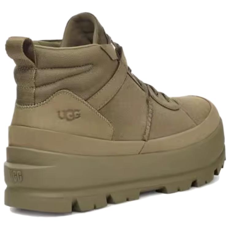 UGG Fashion Round Toe Short Martin Boots Men boots Green 1158214-SDC