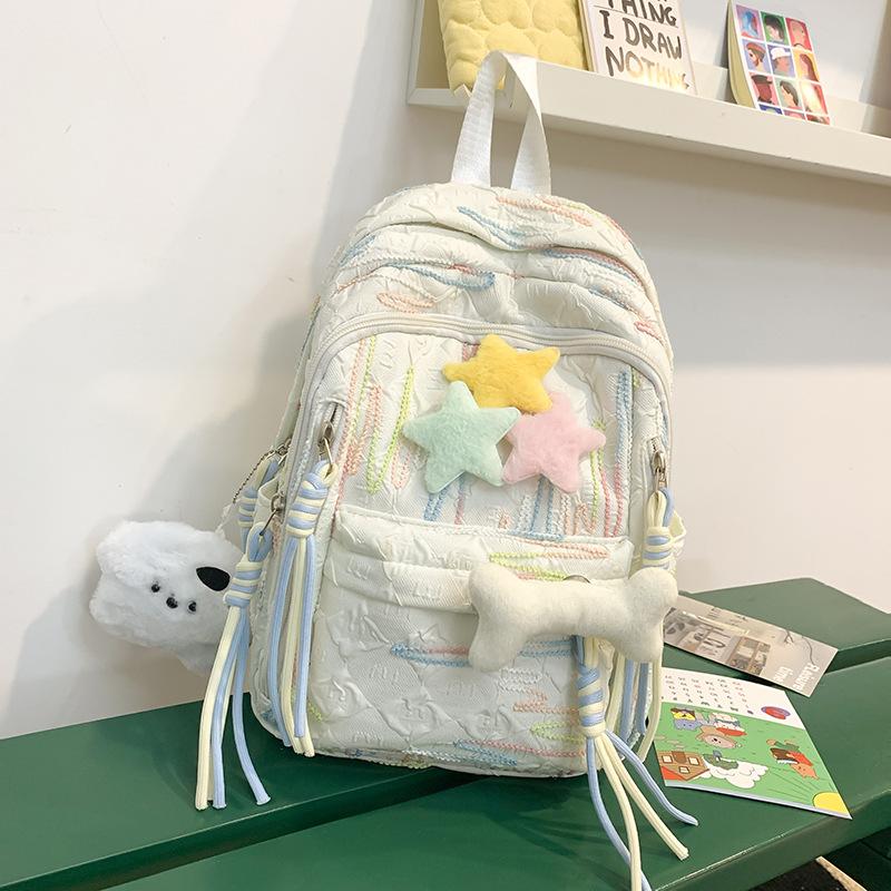 

New high-value schoolbag, Korean version of Mori series cute large-capacity backpack, fashionable and lightweight backpack for primary school students