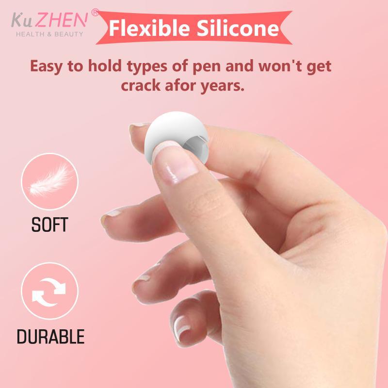 Silicone Pen Holder Anti-lost Anti-fall Self-Adhesive Pen Holder Organizer Desktop Marker Pen Ballpoint Pen Pencil Storage Clip
