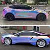 Adesivi per Auto Vinile Rosa Pellicola Arcobaleno Fai da Te Autoadesivi Cambia Colore Impermeabili Antigraffio Rilascio d'Aria Accessori Auto
