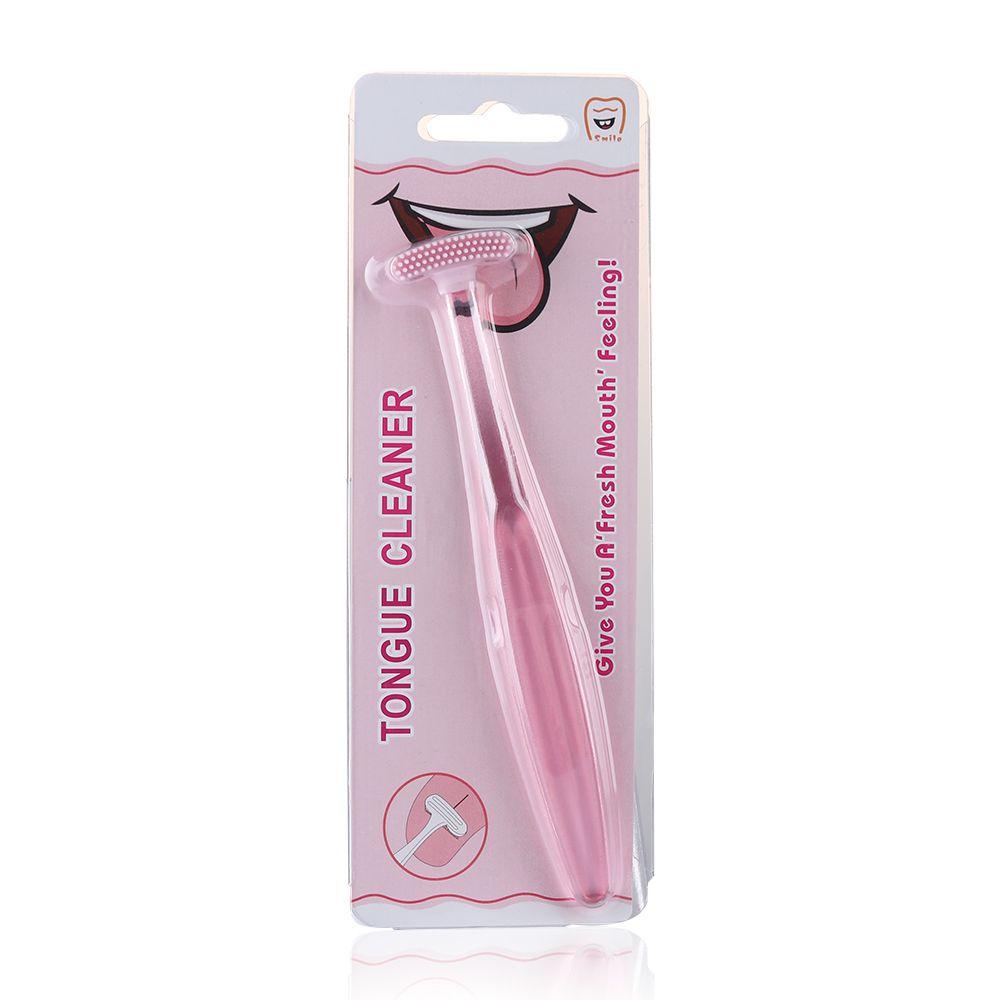 Soft Silicone Tongue Scraper Double Sided Tongue Cleaner for Oral Hygiene Bad Breath Removal Dental Care Tool