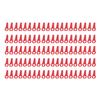 100Pcs Plastic Cutter Blades Lawn Mower Cutting Tool Replacement Garden Pruning AccessoriesRed