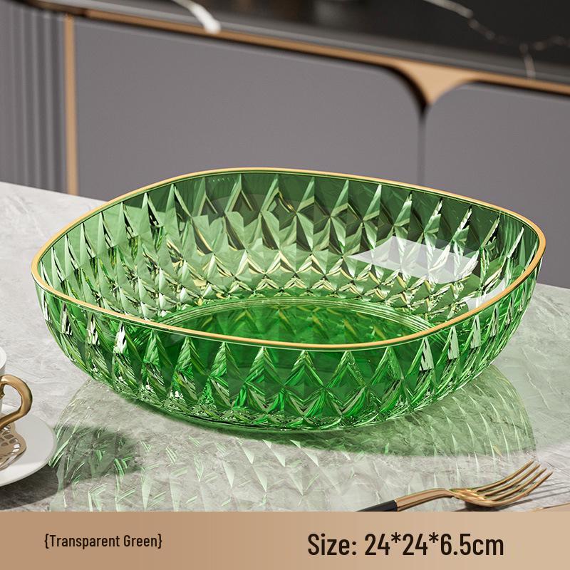 Luxury Fruit and Snack Plate for Living Room or Office Display