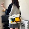 Simple trend large capacity tote bag women's new niche shoulder bag casual fashion messenger bag