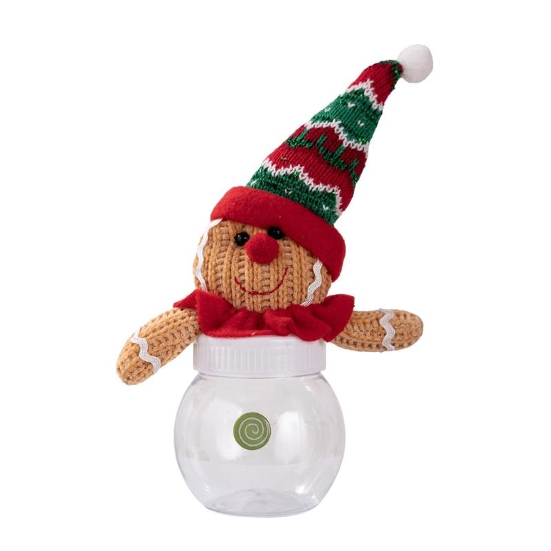 

Lovely Holiday Candy Container Decorative Christmas Treat Snack Jar For Gifts Outdoor Event