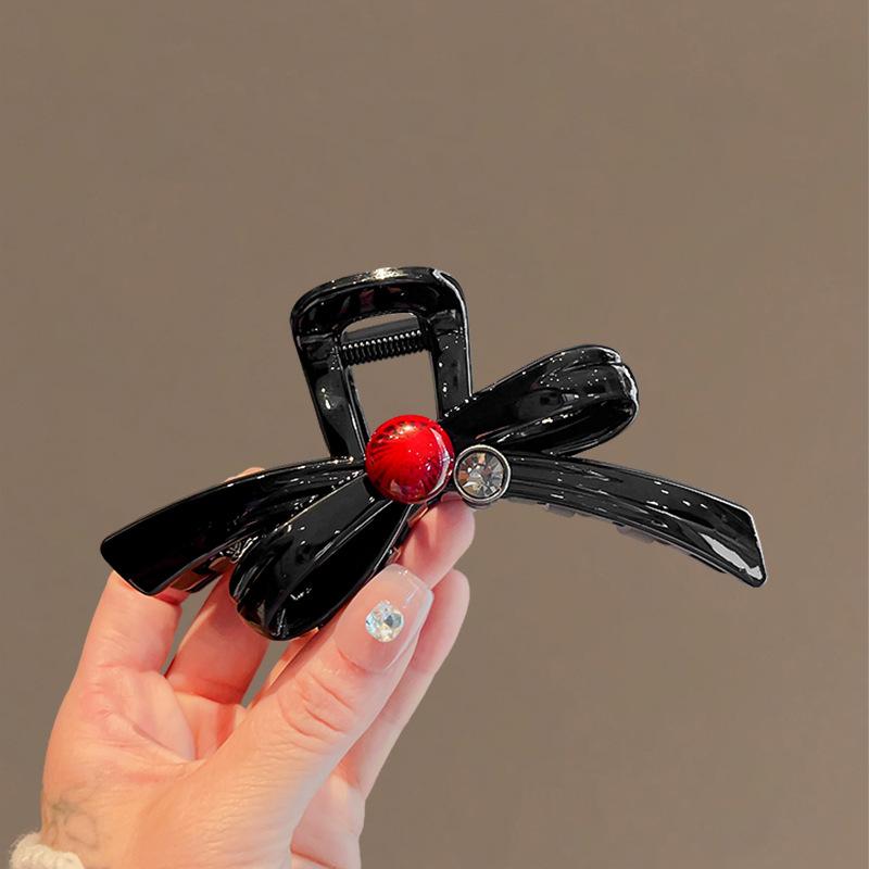 

Новые однотонные большие заколки-крабы для волос, модные большие заколки для волос для конского хвоста, зажим-акула, маленькие каменные зажимы для волос, аксессуары для волос