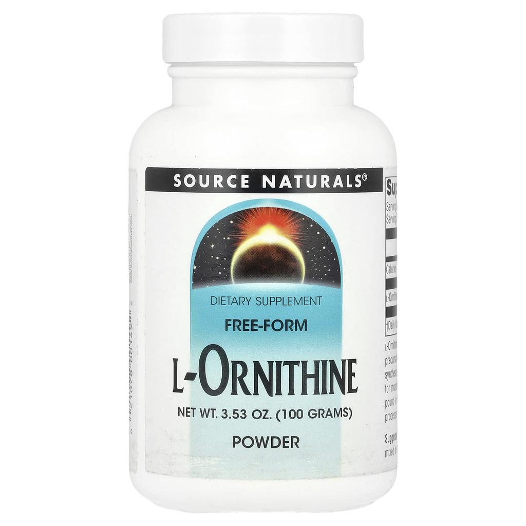 L-Ornithine Powder, 3.53 Oz (100 G)