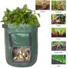 Potato Grow Bag PE Vegetable Grow Bags with Handle Thickened Growing Bag Vegetable Onion Plant Bag Outdoor Garden Pots