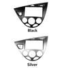 Compatible 2Din Radio DVD Frame for Ford Focus Fiesta (Left-Hand Drive) Dashboard