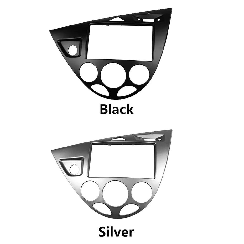 Compatible 2Din Radio DVD Frame for Ford Focus Fiesta (Left-Hand Drive) Dashboard