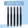 5 pcs gel pen ins smooth press 0.5mm black pen ballpoint pens school supplies stationery