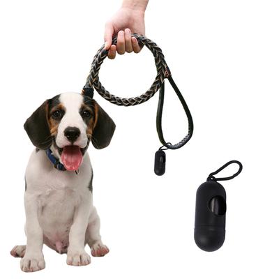 Einfarbiger Haustier-Kotbeutelspender, Müllbeutelhalter mit Haken, freihändiger Organizer für den Außenbereich, für Spaziergänge mit dem Hund