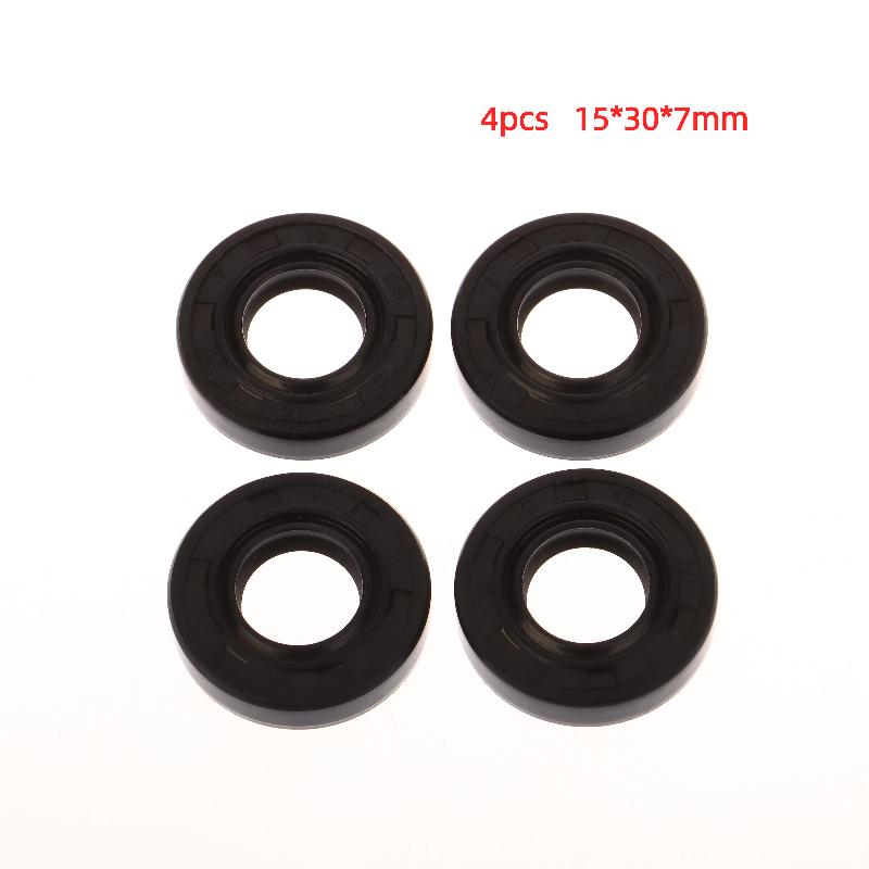 4Pcs/set Crankshaft Oil Seal Grooved Ball Bearing Kit For CG430 520 TL43 TL52 Brush Cutter & Grass Trimmer