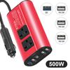 EU/US 300/500W Modified Sine Wave Car Inverter 12V to 220V