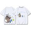 2025 Neu Shirt Hayao Miyazaki Anime Chenzhisuke Cartoon T-Shirt Sommer Mein Nachbar Totoro T-Shirt Oberteile