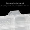 Double Sided Fishing Tackle Box Baits Lures Organizers Case Fishing Tool Box for Tool, Fishing Tackle, Craft, Part