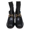 GUCCI 719830 Horsebit Women's Boots shoes 41 blackUsed