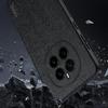 For Honor Magic7 5G Case Wood Texture PU Leather Coated PC+TPU Phone Cover